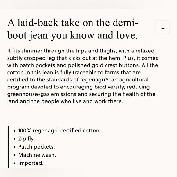 NEW J CREW Sailor mid-rise relaxed demi-boot jean in white - Picture 9 of 9